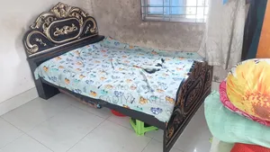 সেগুন কাঠের খাট