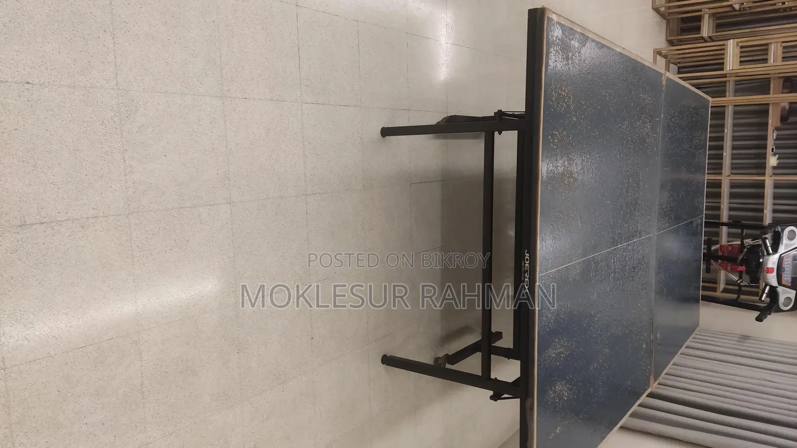 Joerex Foldable Table Tennis Table Tb1500