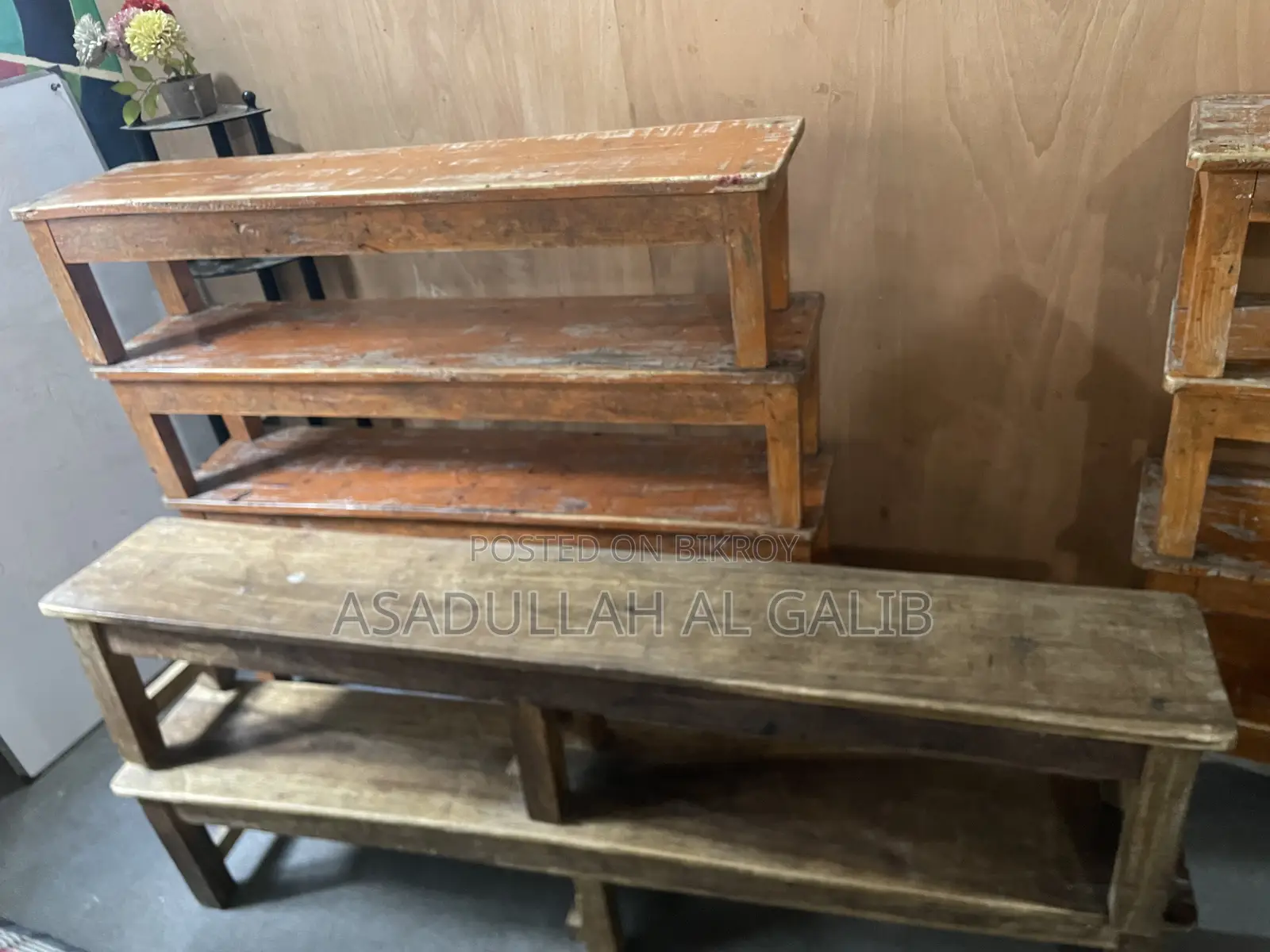 16 Class Low Tables for Madrasa