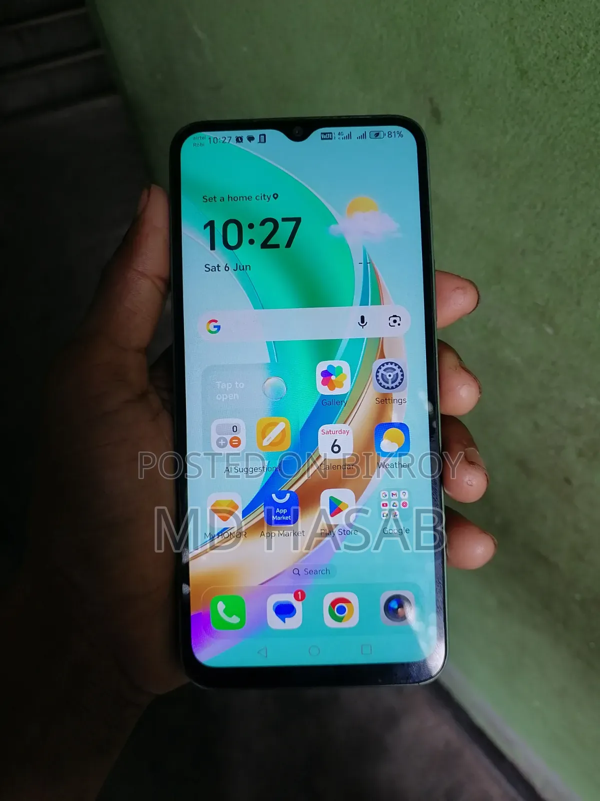 Honor X6b 128 GB Green