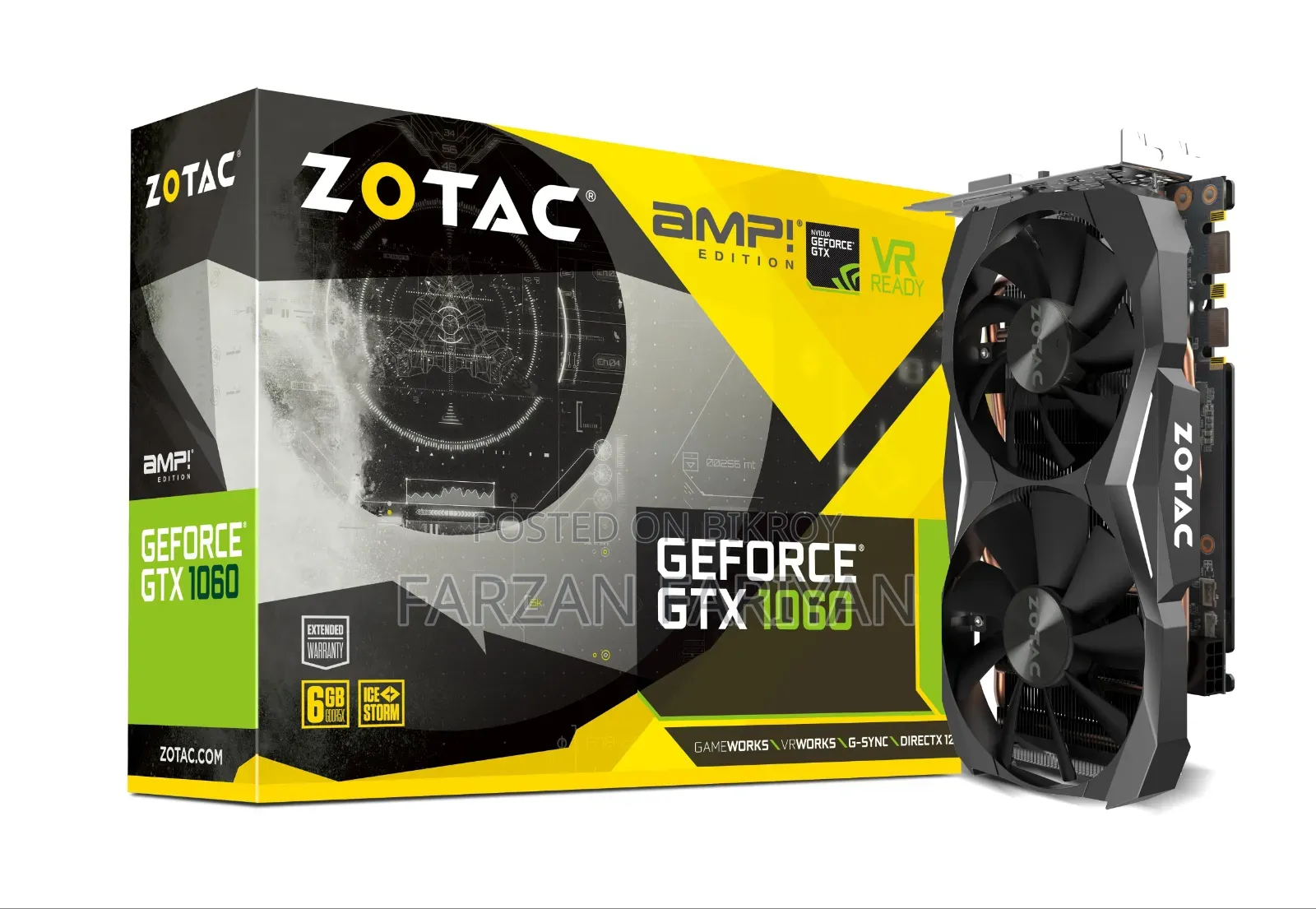 Zotac 1060 6gb Amp Extreme