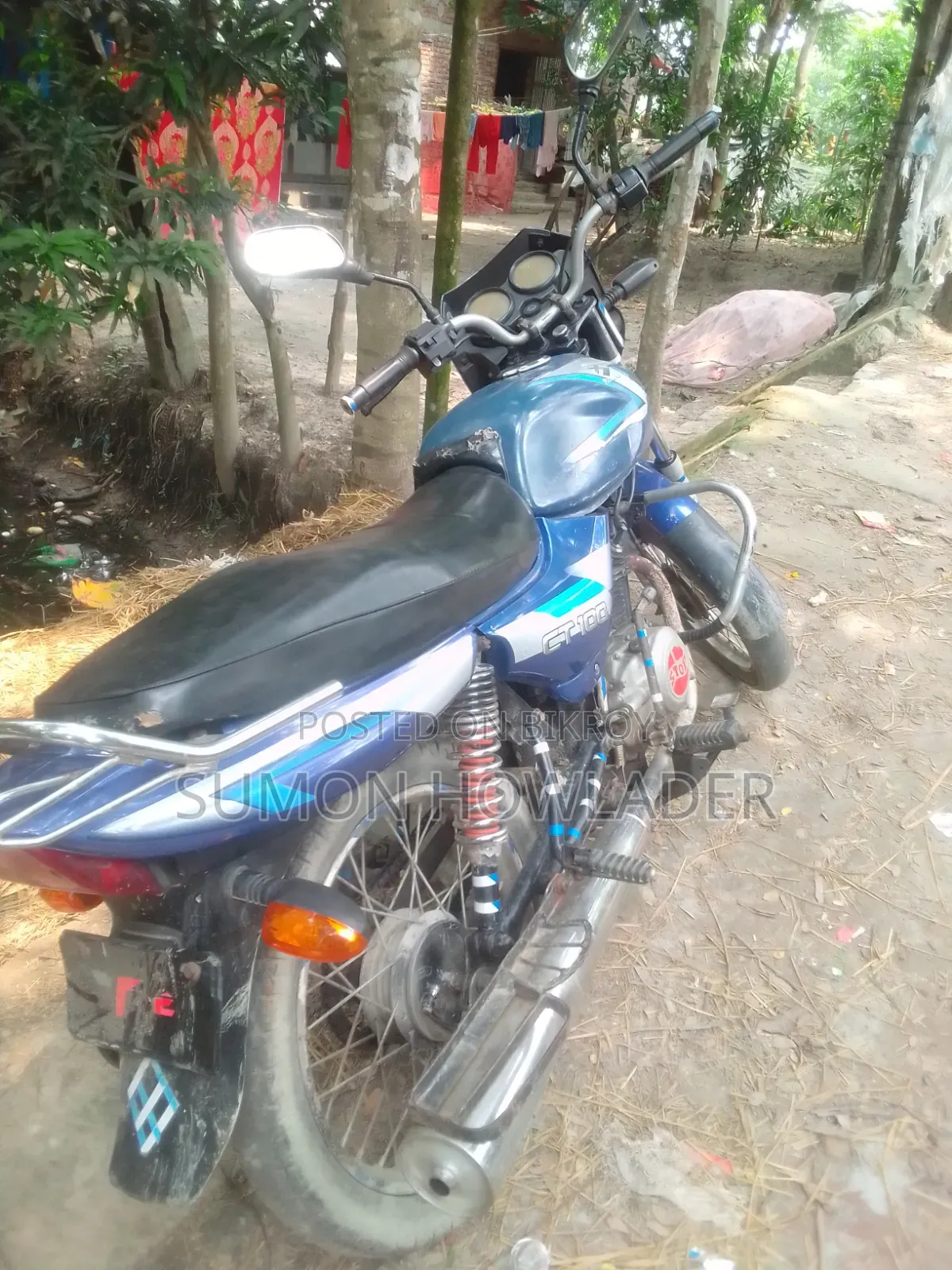 Bajaj CT 100 2014 Blue