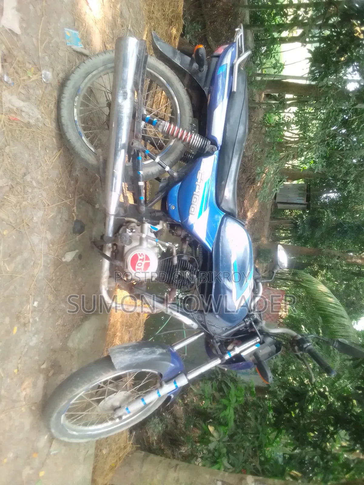 Bajaj CT 100 2014 Blue