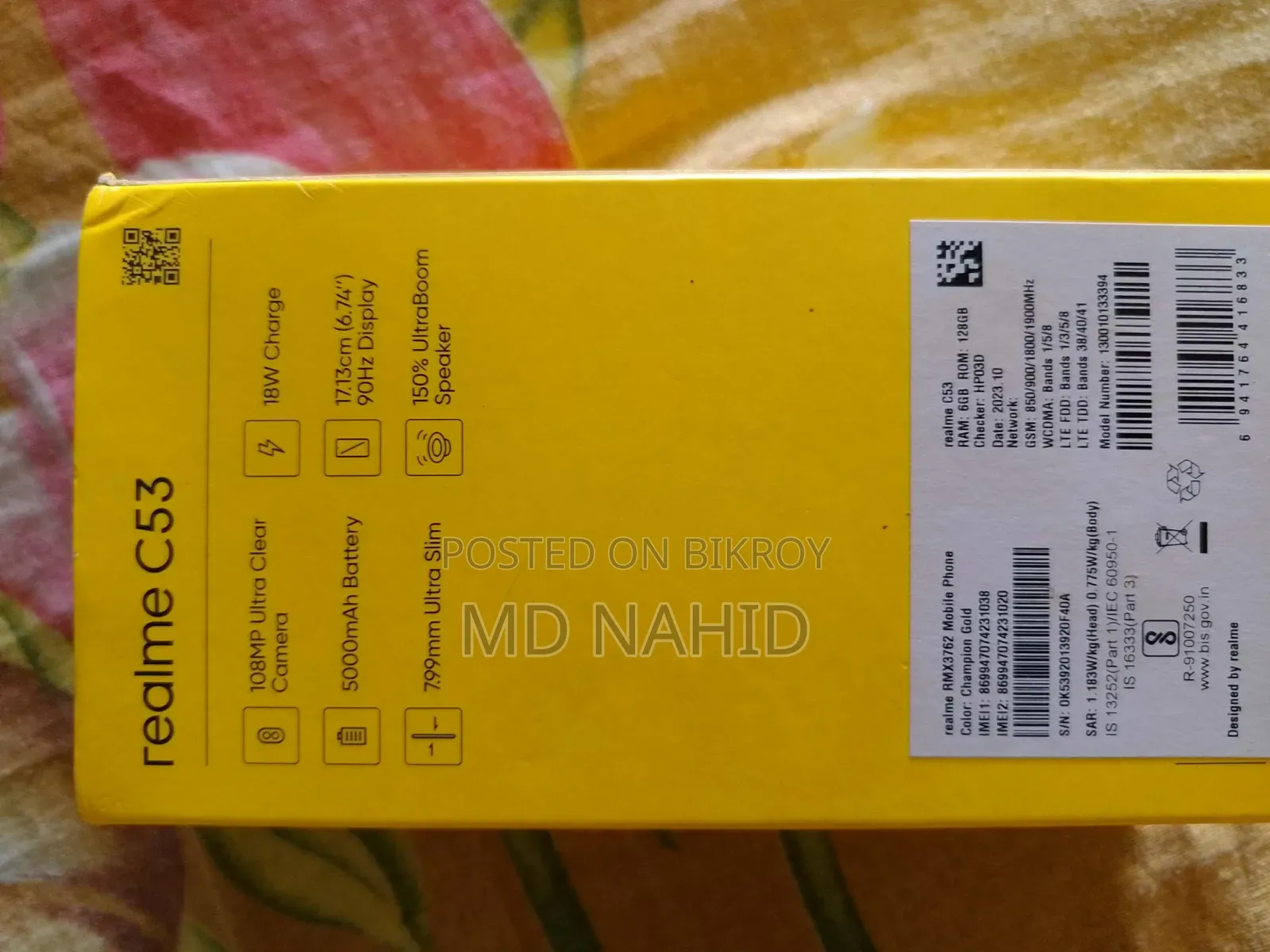 Realme C53 128 GB Gold