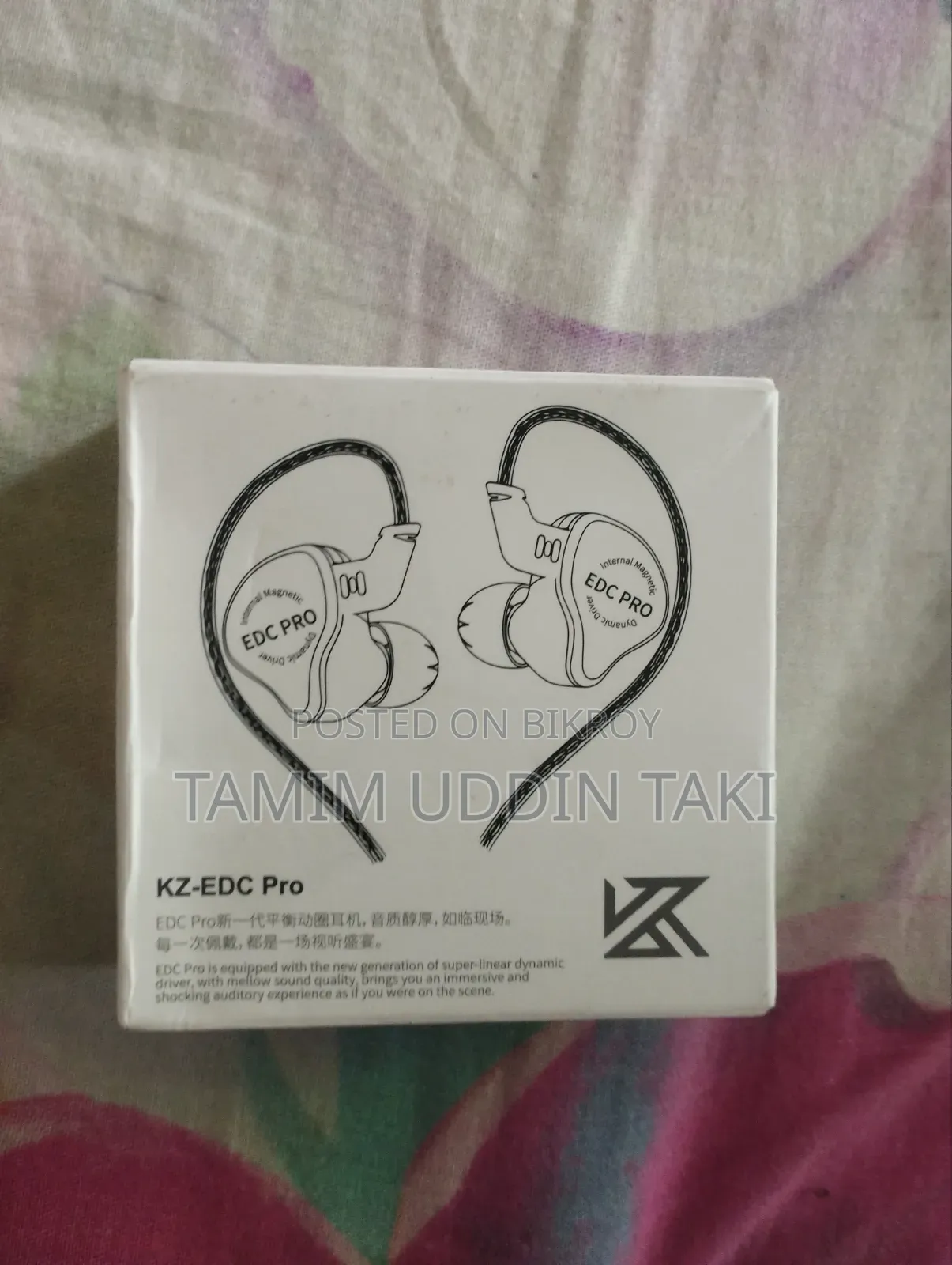 Kz Edc Pro (Iem)+Free Pouch