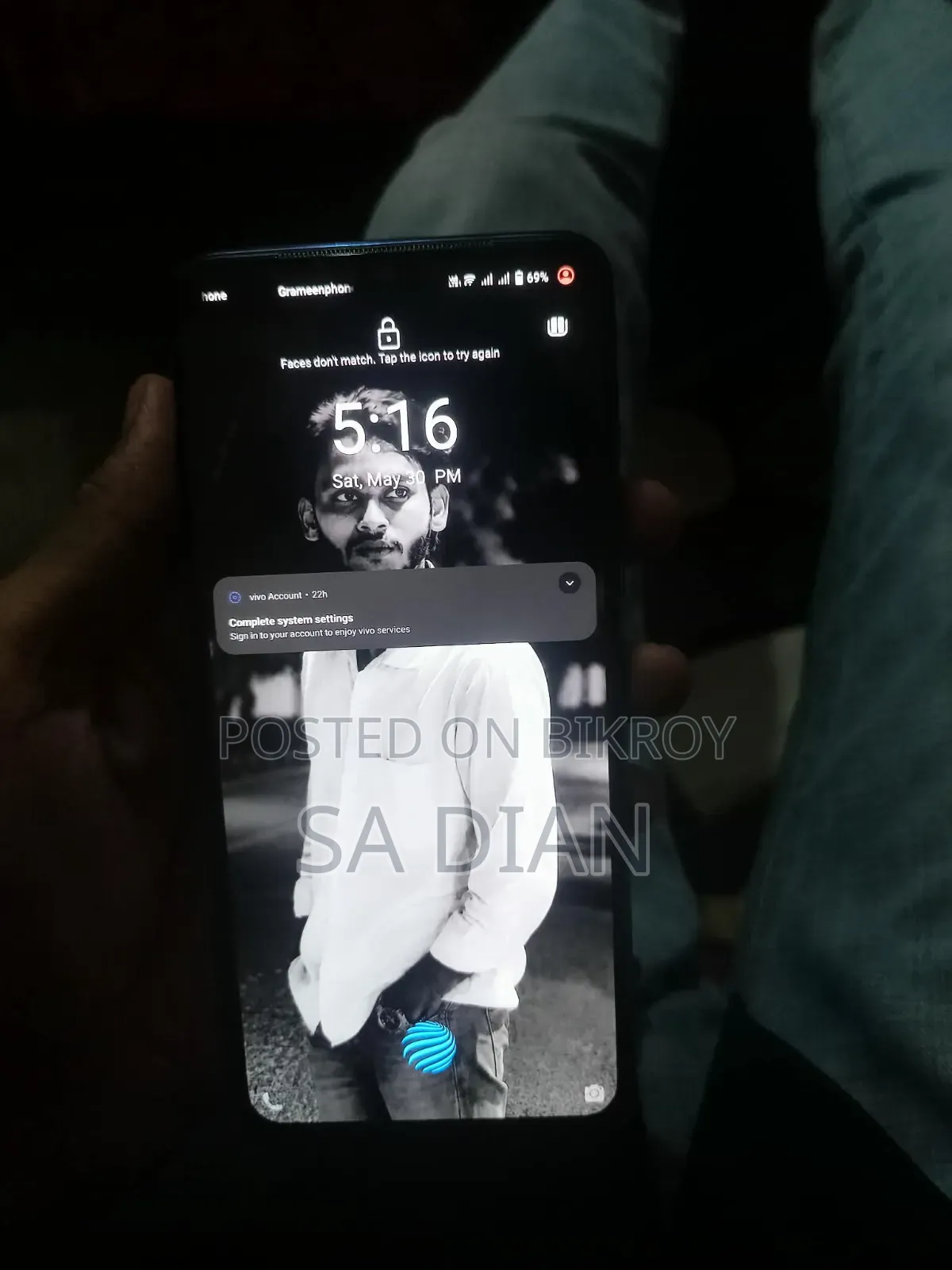 Vivo Y73s 128 GB Blue