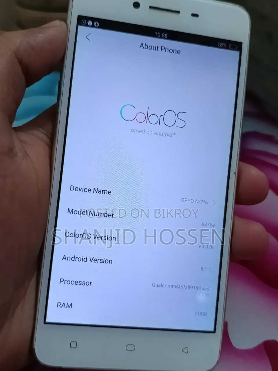 Oppo A3s 16 GB Gray