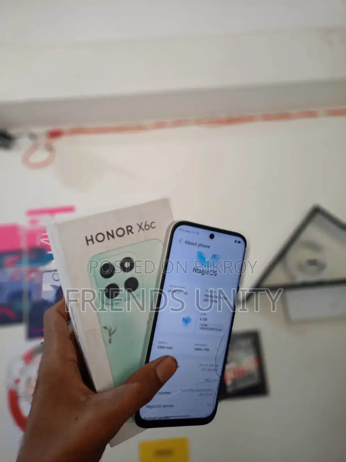 অনার এক্স৬সি ১২৮ জিবি হোয়াইট