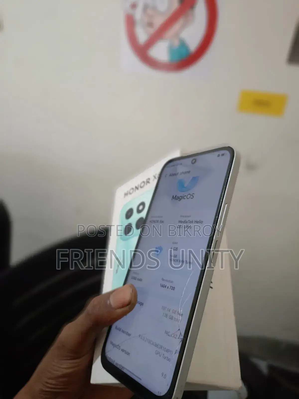 অনার এক্স৬সি ১২৮ জিবি হোয়াইট