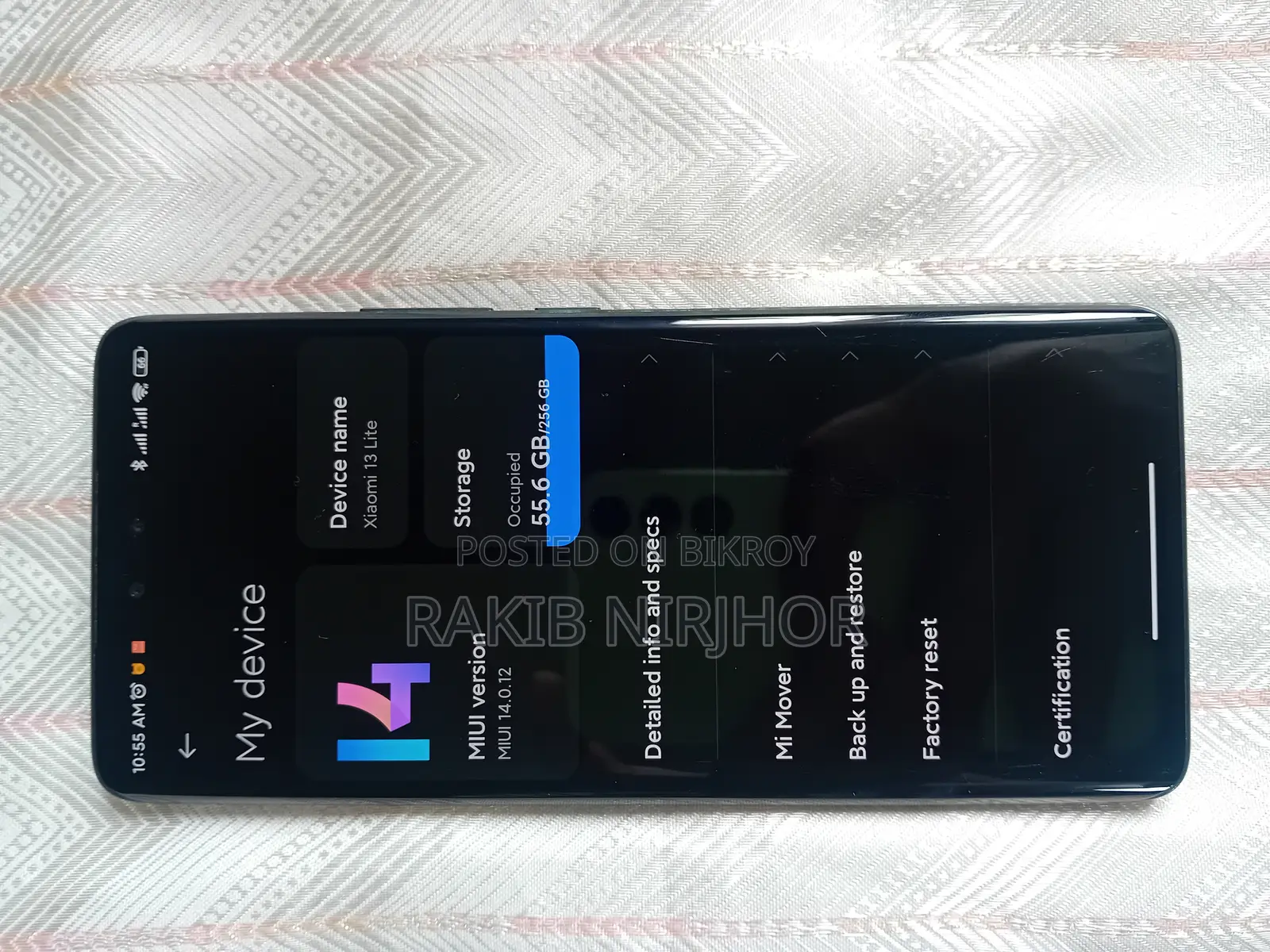 Xiaomi 13 Lite 256 GB Black