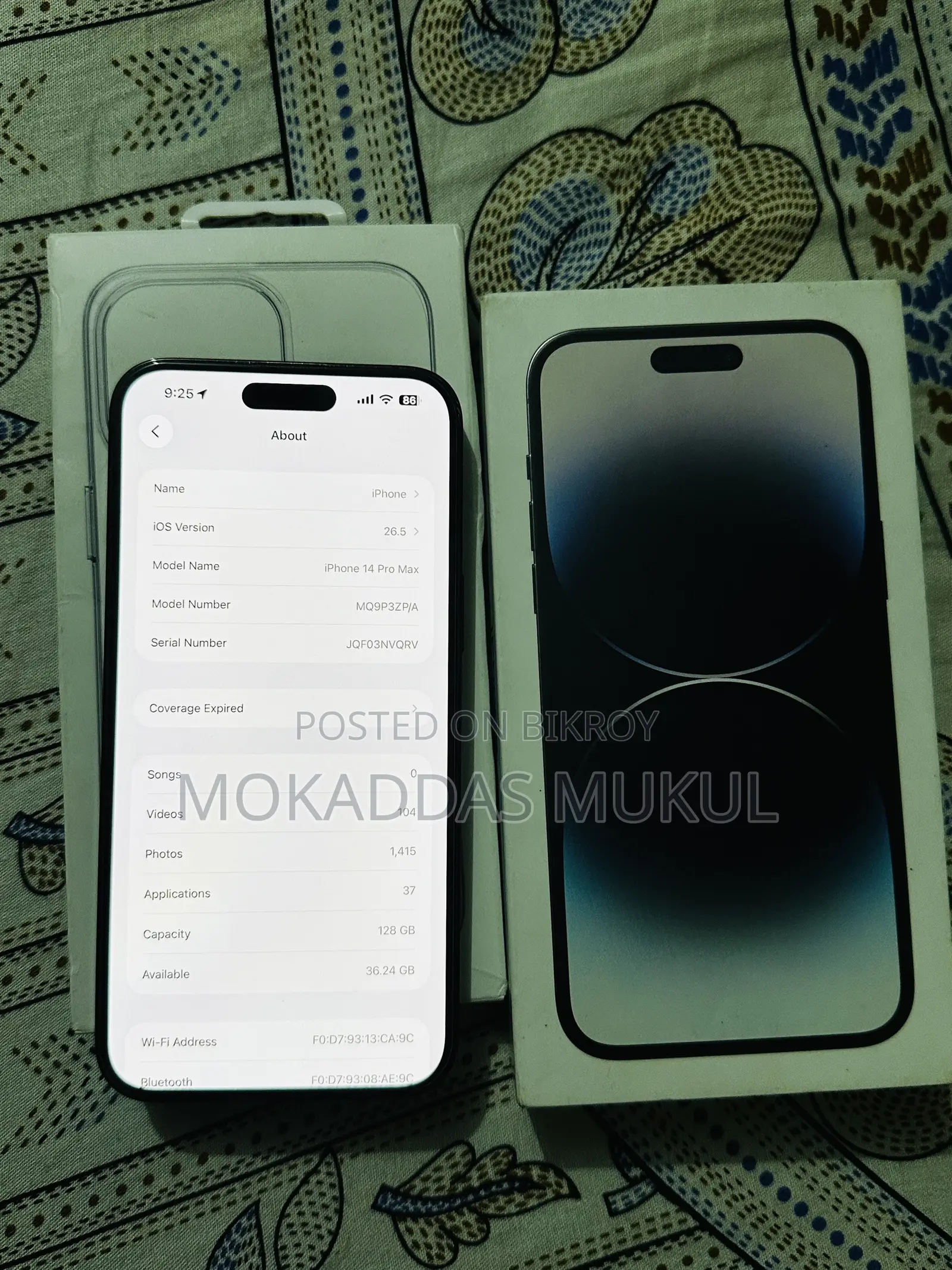 Apple iPhone 14 Pro Max 128 GB Black