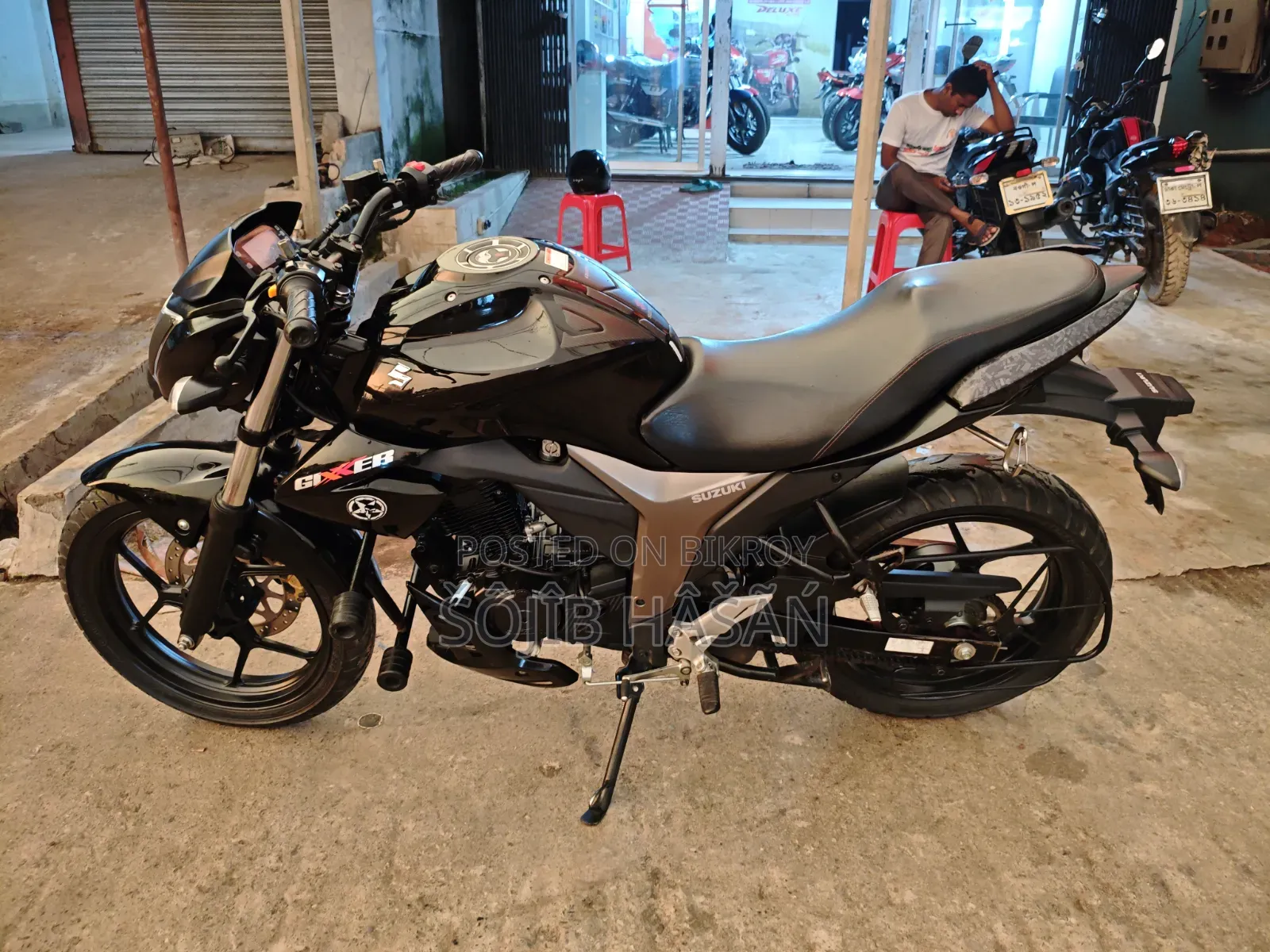 Suzuki Gixxer Monotone 2025 Black