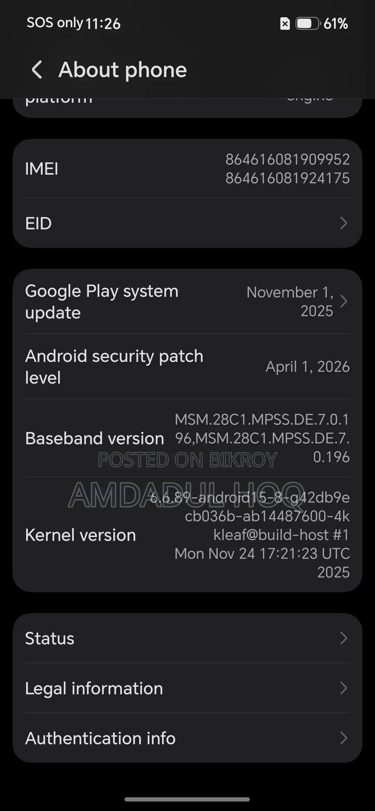 New Honor 600 Pro 256 GB White