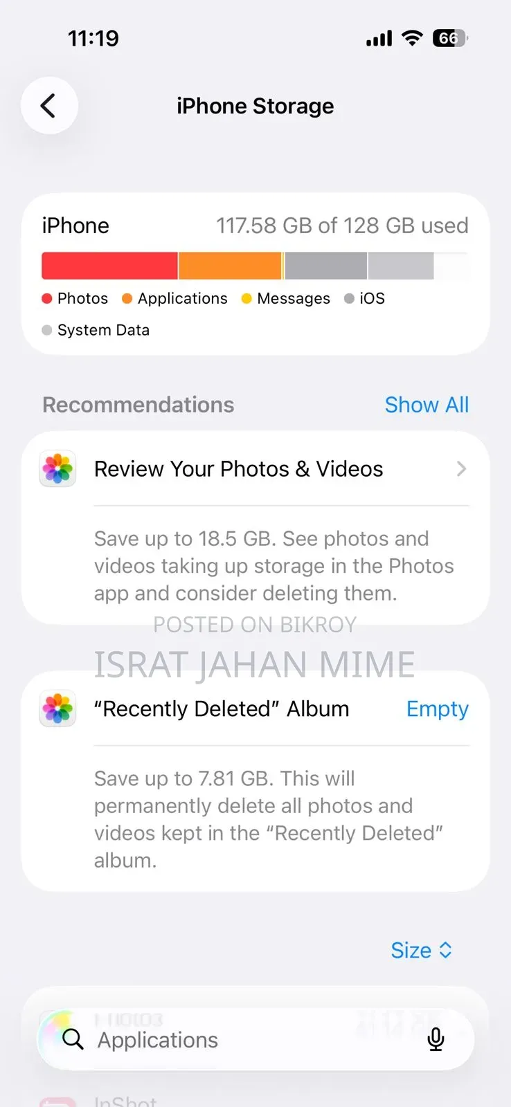 Apple iPhone 16 128 GB Black