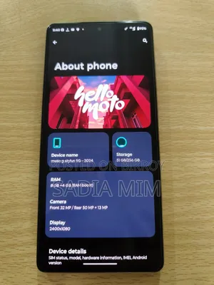 Motorola Moto G Stylus 5G (2024) 256 GB Rose Gold