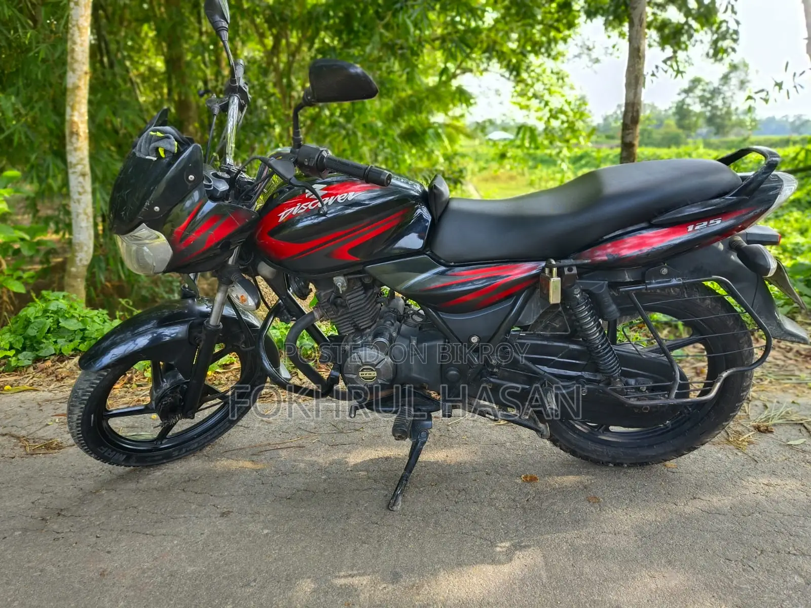 Bajaj Discover 125 2017 Black