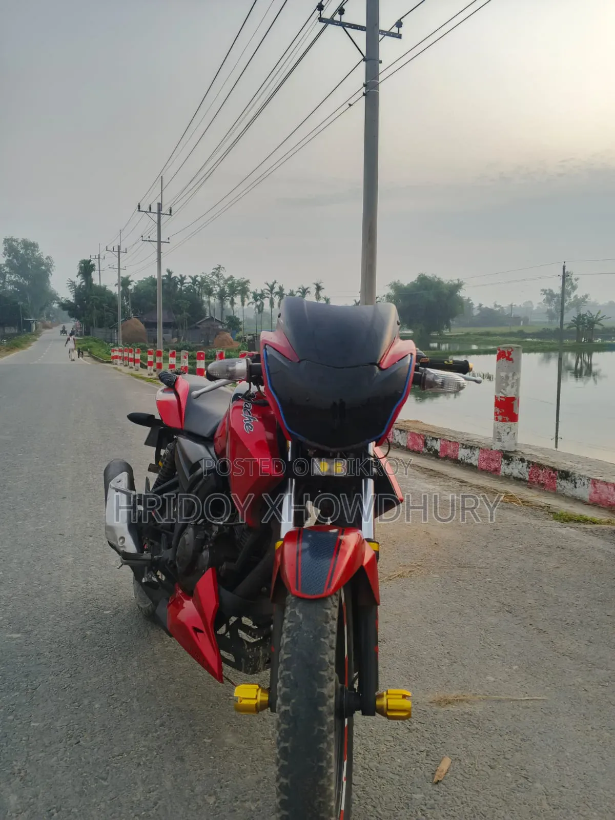 TVS Apache RTR 160 2V 2015 Red