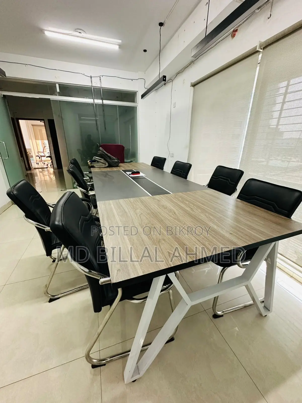 Office seminar / meeting table set for sale