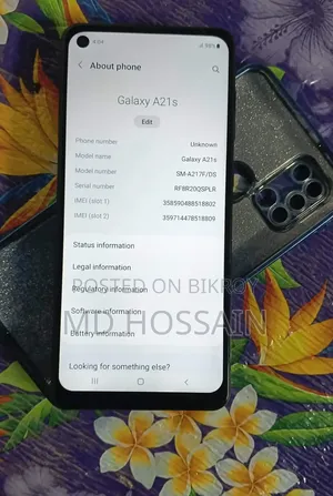 Samsung Galaxy A21s 64 GB Blue