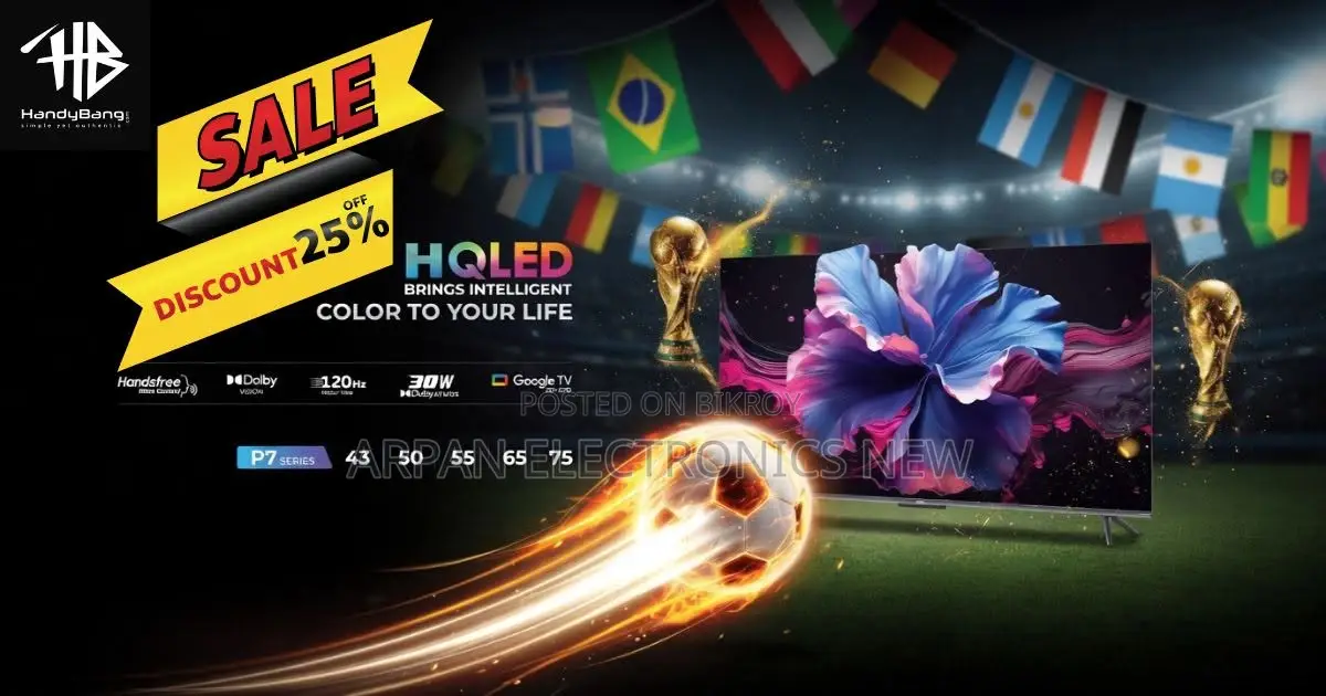 Haier P7 HQLED 4K Google TV at an incredible price now!
