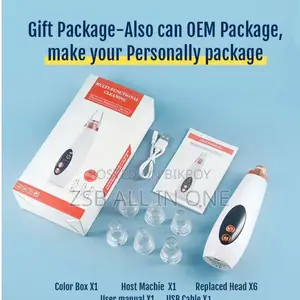 Rechargeable Blackhead Remover Vacuum Device
