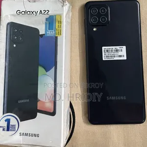 স্যামসাং গ্যালাক্সি এ২২ ১২৮ জিবি ব্ল্যাক