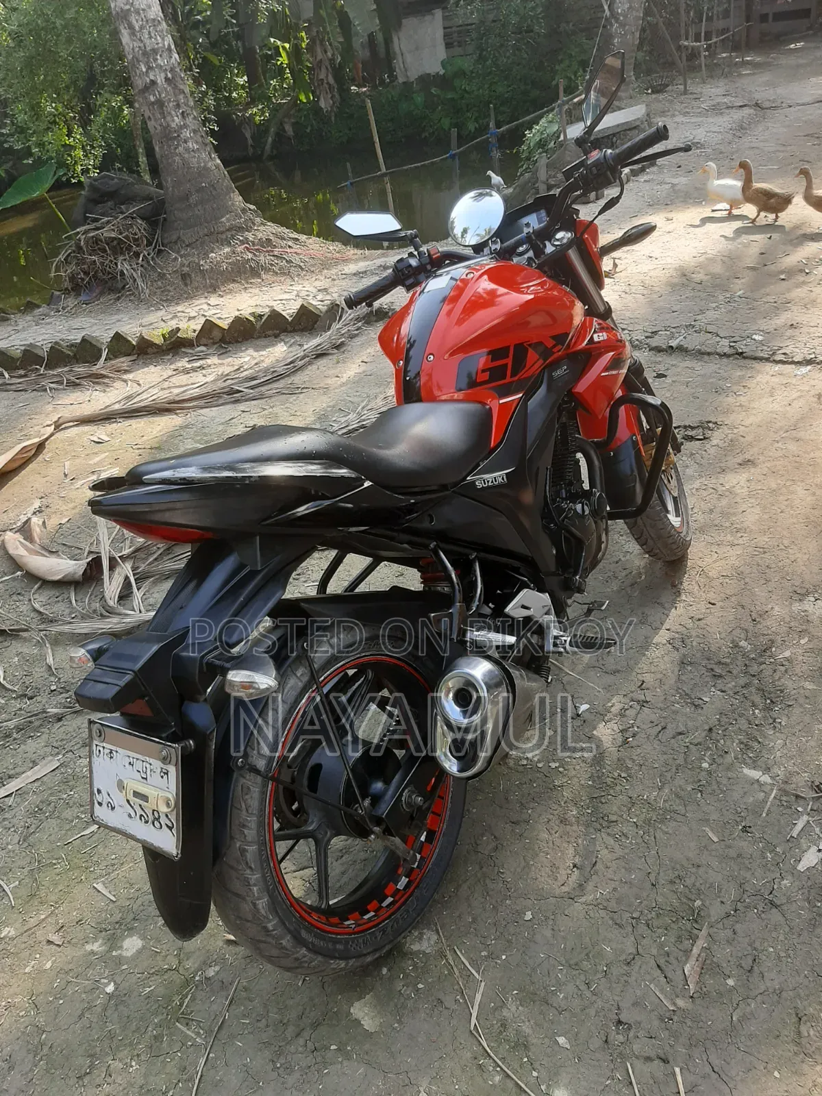 Suzuki Gixxer Monotone 2019 Red
