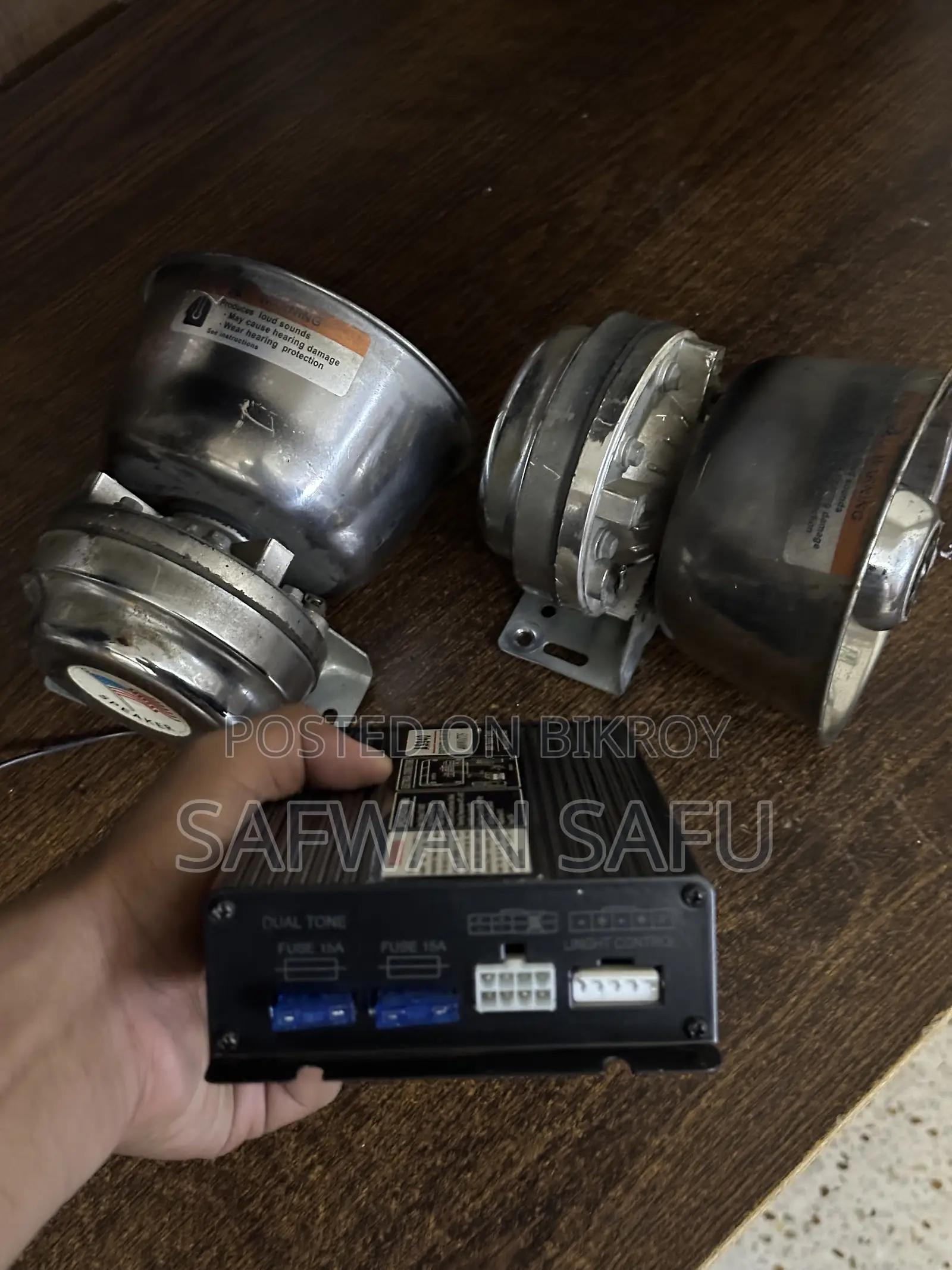 400 Watt VIP Siren with Remote and Amplifier