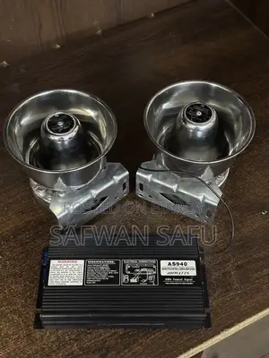 400 Watt VIP Siren with Remote and Amplifier