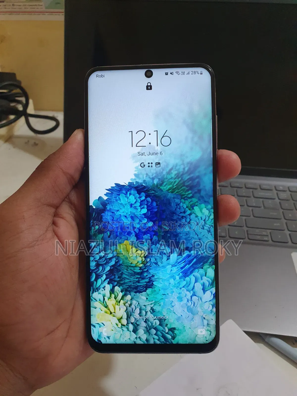 Samsung Galaxy S20 128 GB White
