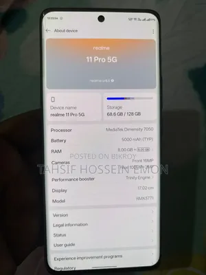 Realme 11 Pro 128 GB Green