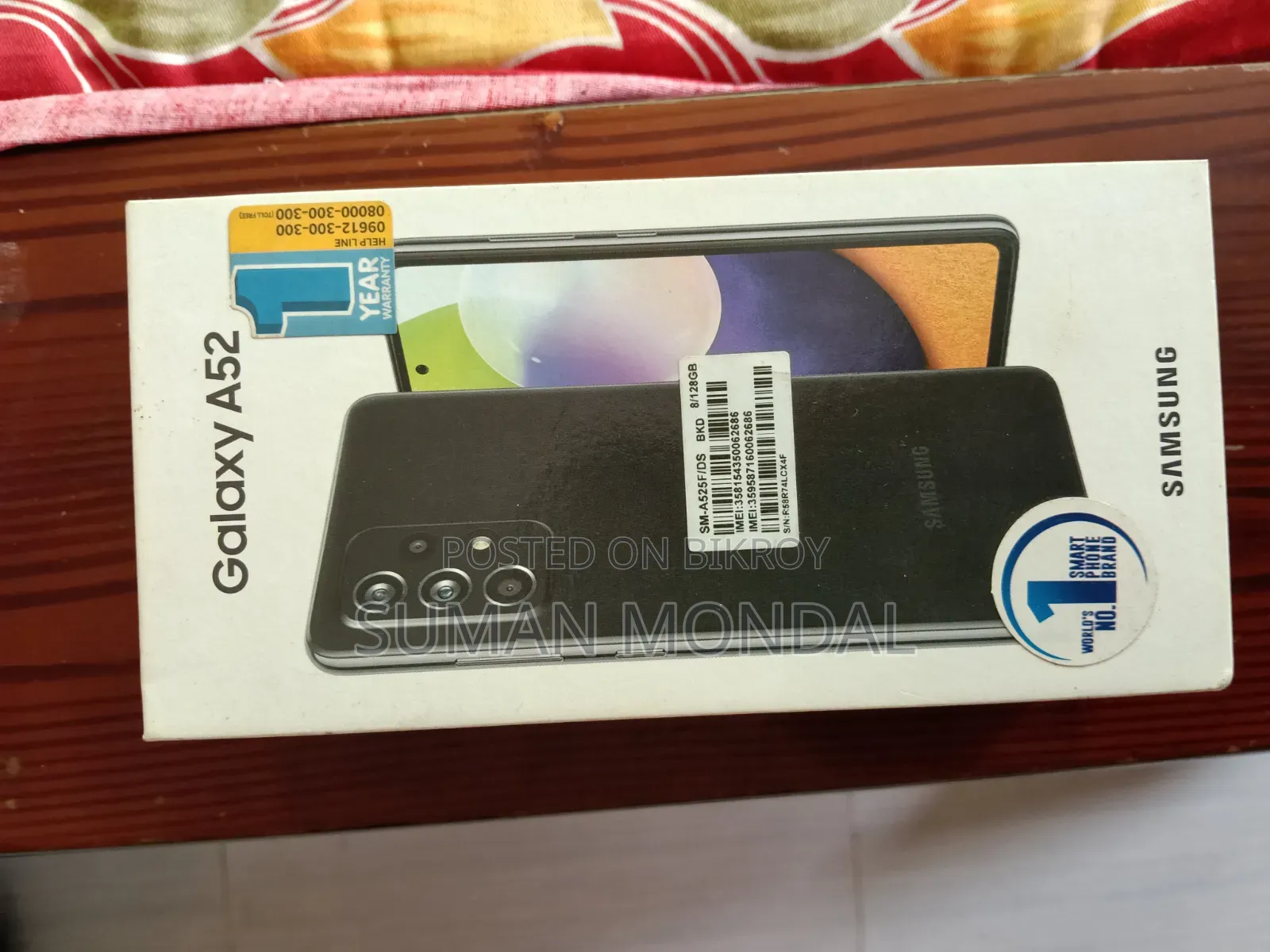 Samsung Galaxy A52 128 GB Black