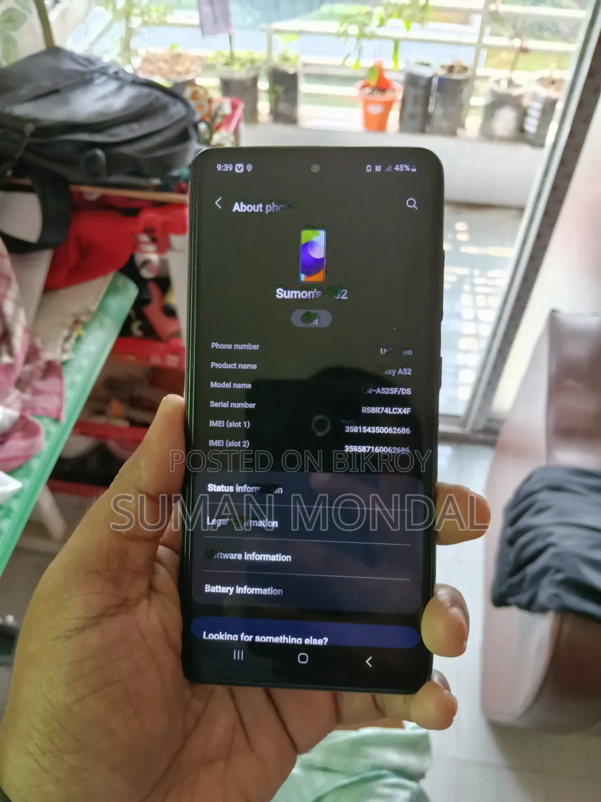 Samsung Galaxy A52 128 GB Black