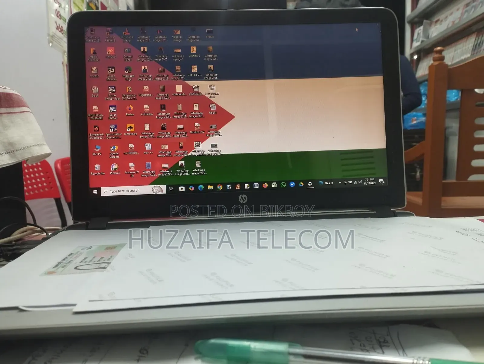 Laptop HP 14-Dq1088wm 8GB Intel Core I5 SSD 256GB