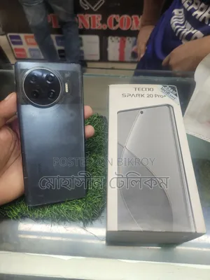 টেকনো স্পার্ক ২০ প্রো প্লাস ২৫৬ জিবি ব্ল্যাক