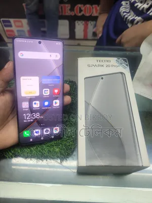 টেকনো স্পার্ক ২০ প্রো প্লাস ২৫৬ জিবি ব্ল্যাক