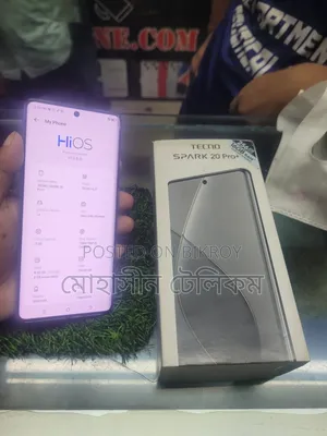 টেকনো স্পার্ক ২০ প্রো প্লাস ২৫৬ জিবি ব্ল্যাক