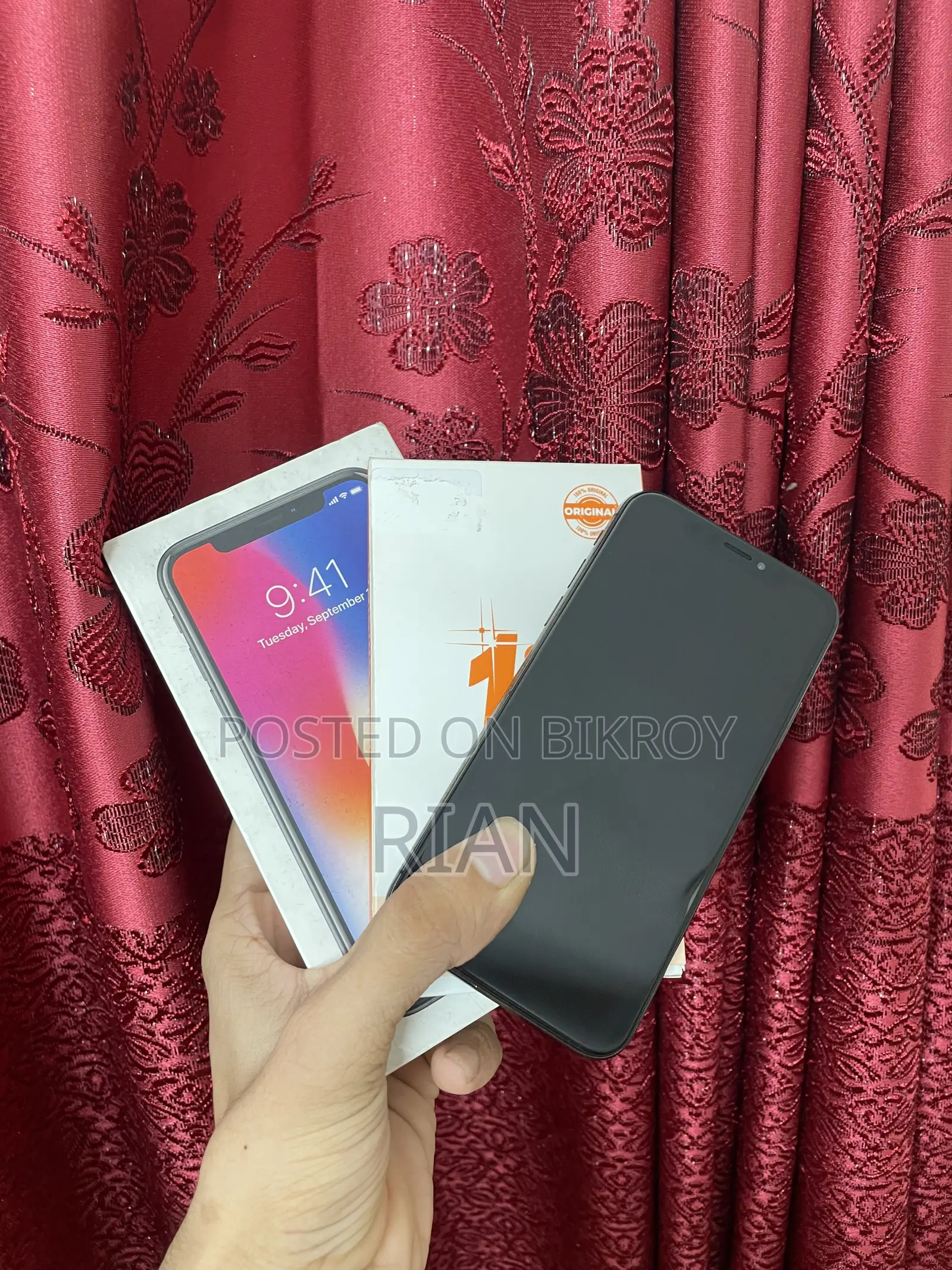 অ্যাপল আইফোন এক্স ৬৪ জিবি ব্ল্যাক