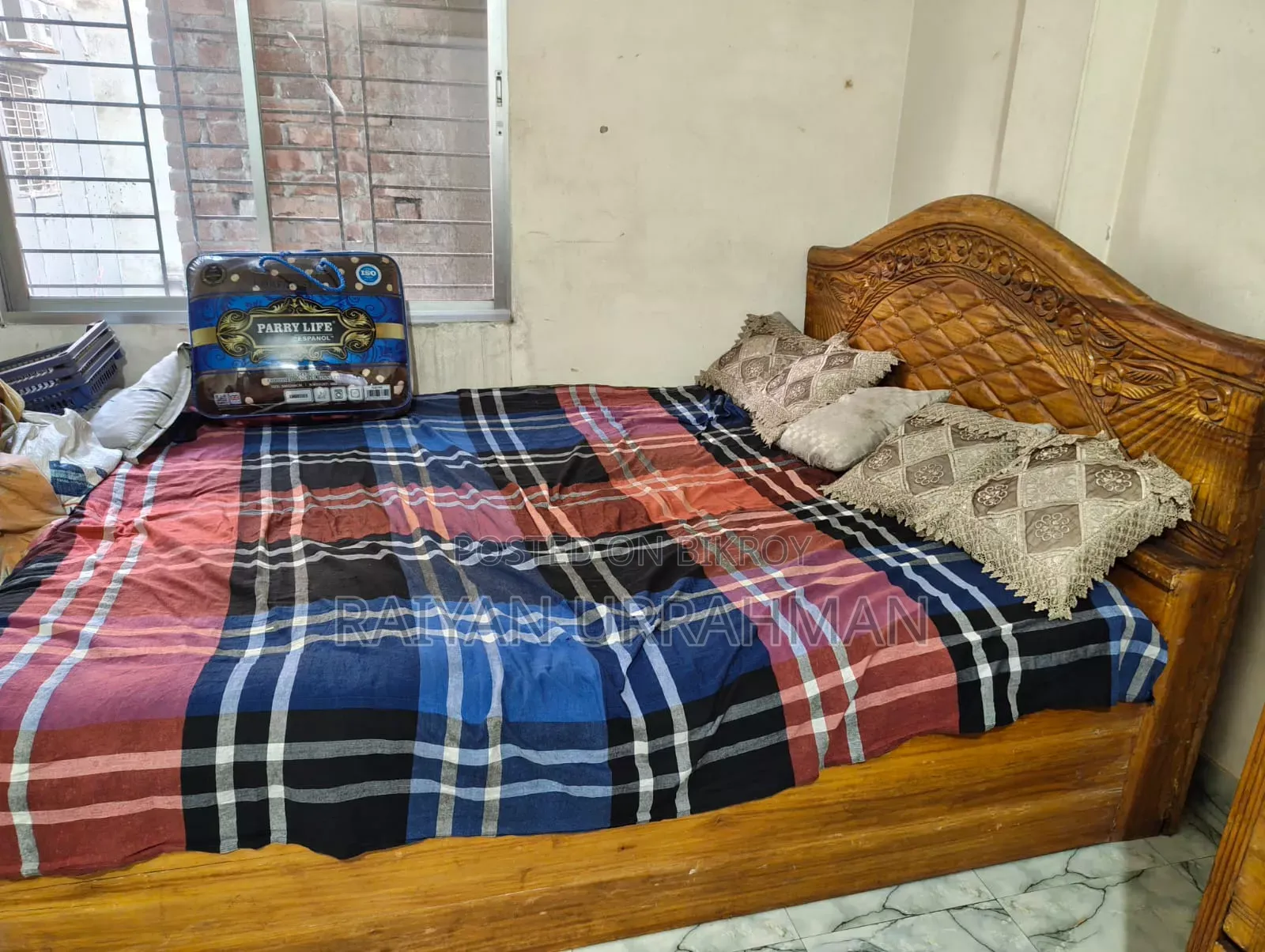 Teak Wood Bed