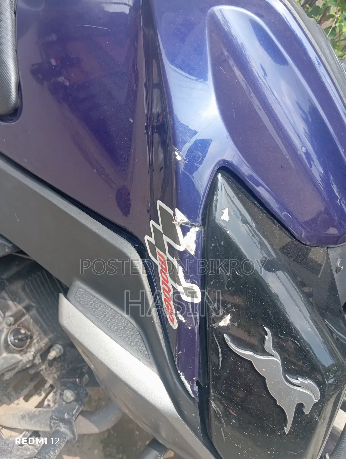 TVS Raider 125 2022 Blue