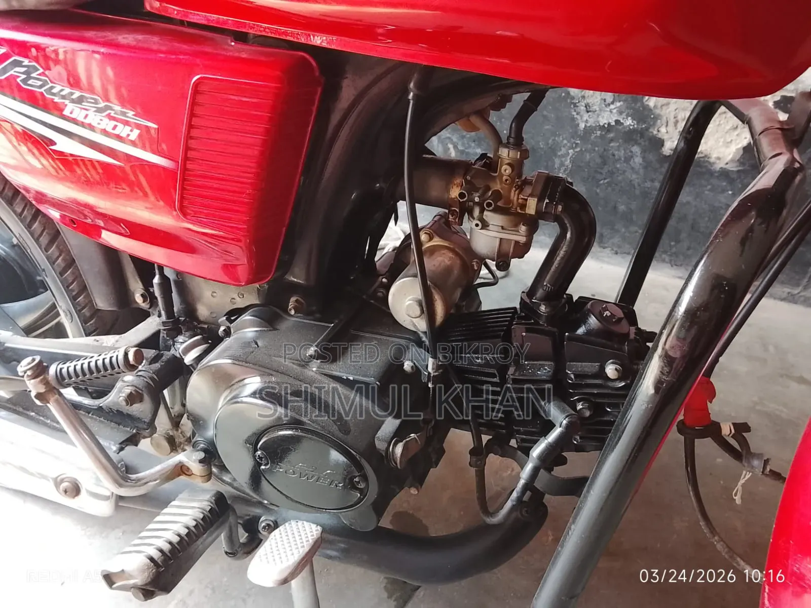 H Power Zaara-80 2021 Red