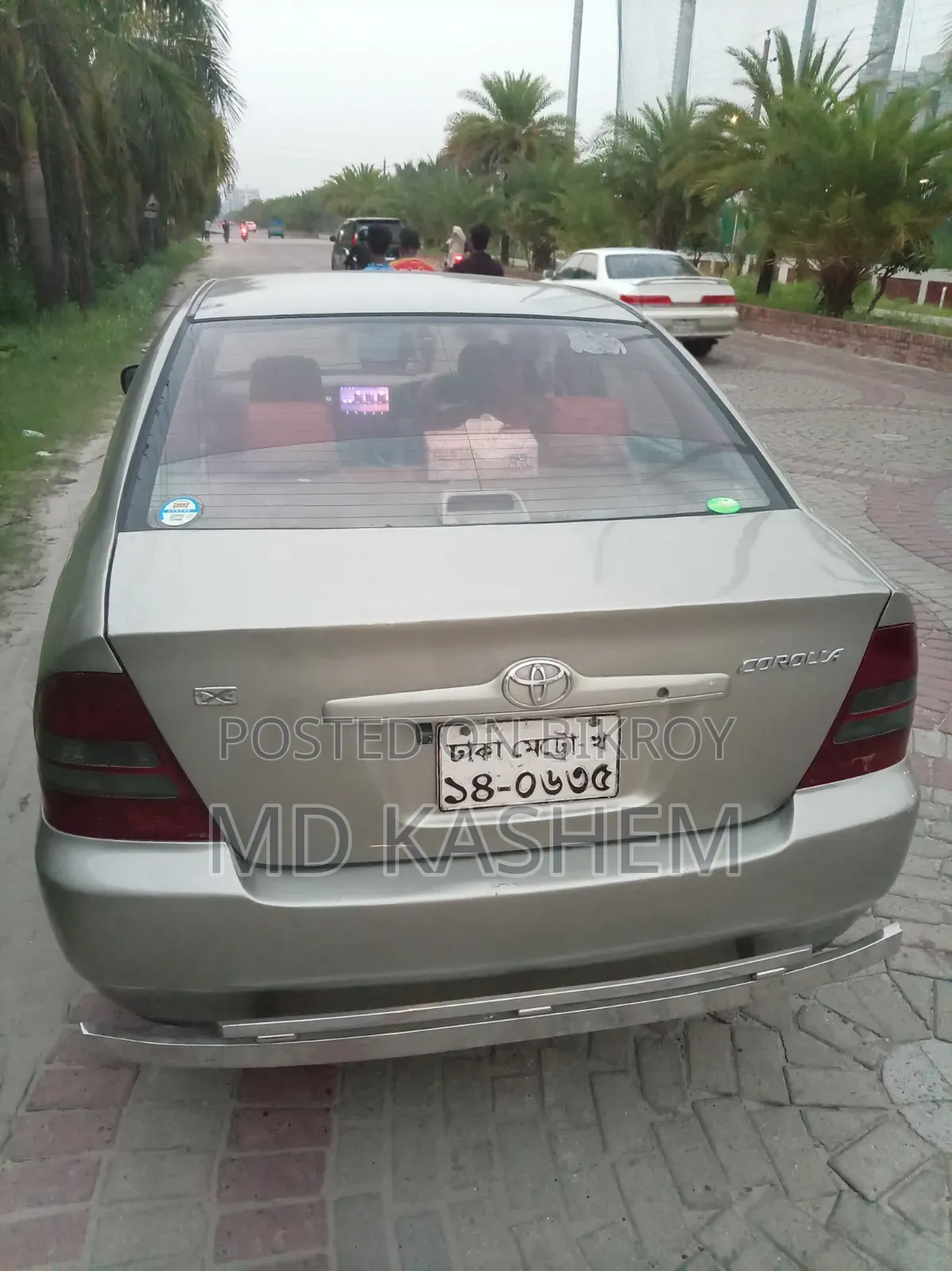 Toyota Corolla Verso Automatic 2003 Gold