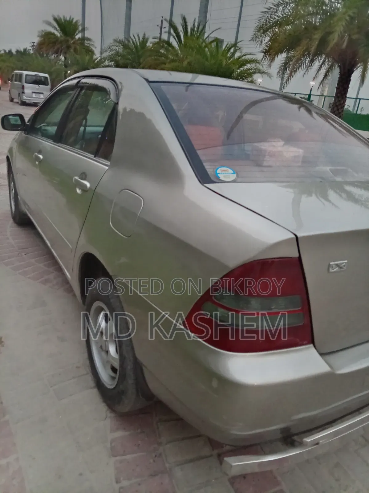 Toyota Corolla Verso Automatic 2003 Gold