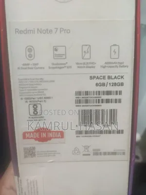 Xiaomi Redmi Note 7 Pro 128 GB Black