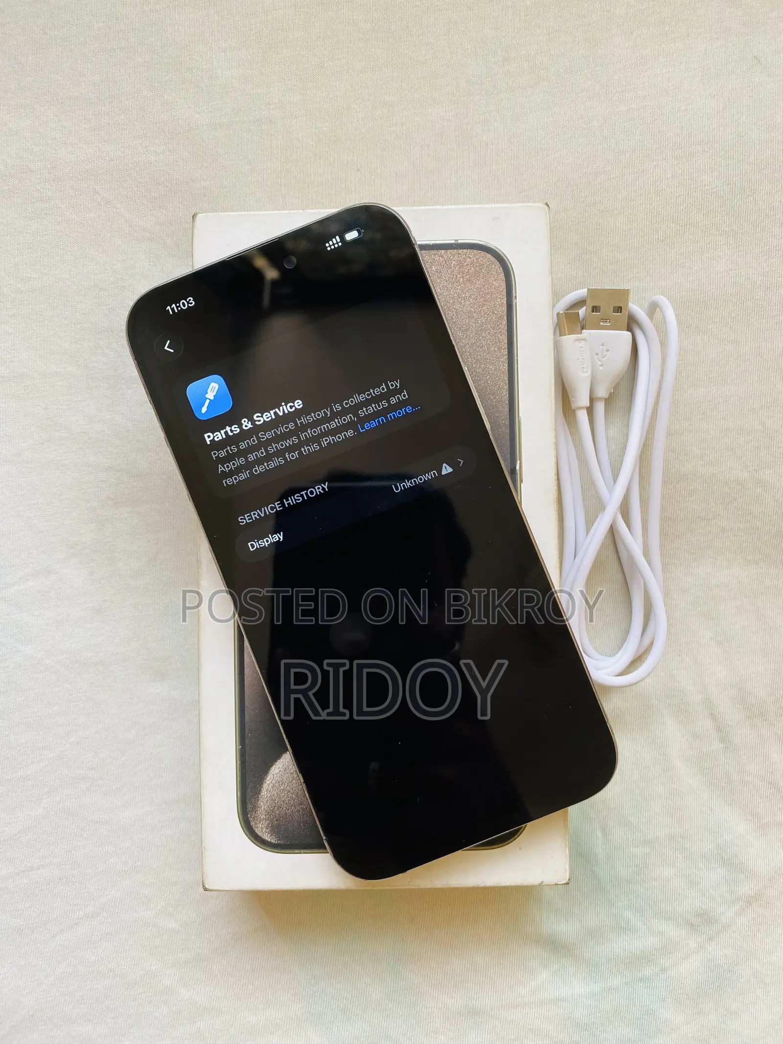 Apple iPhone 15 Pro Max 256 GB Silver