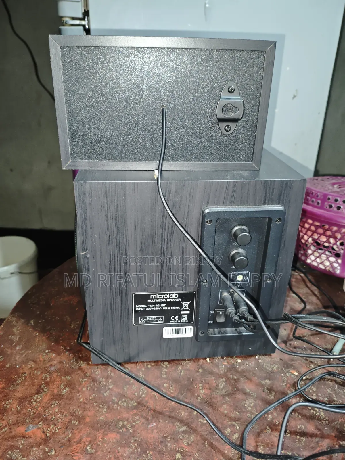 Will sell Microlab Tmn1 Bt 2.1 Multimedia Bluetooth Speaker