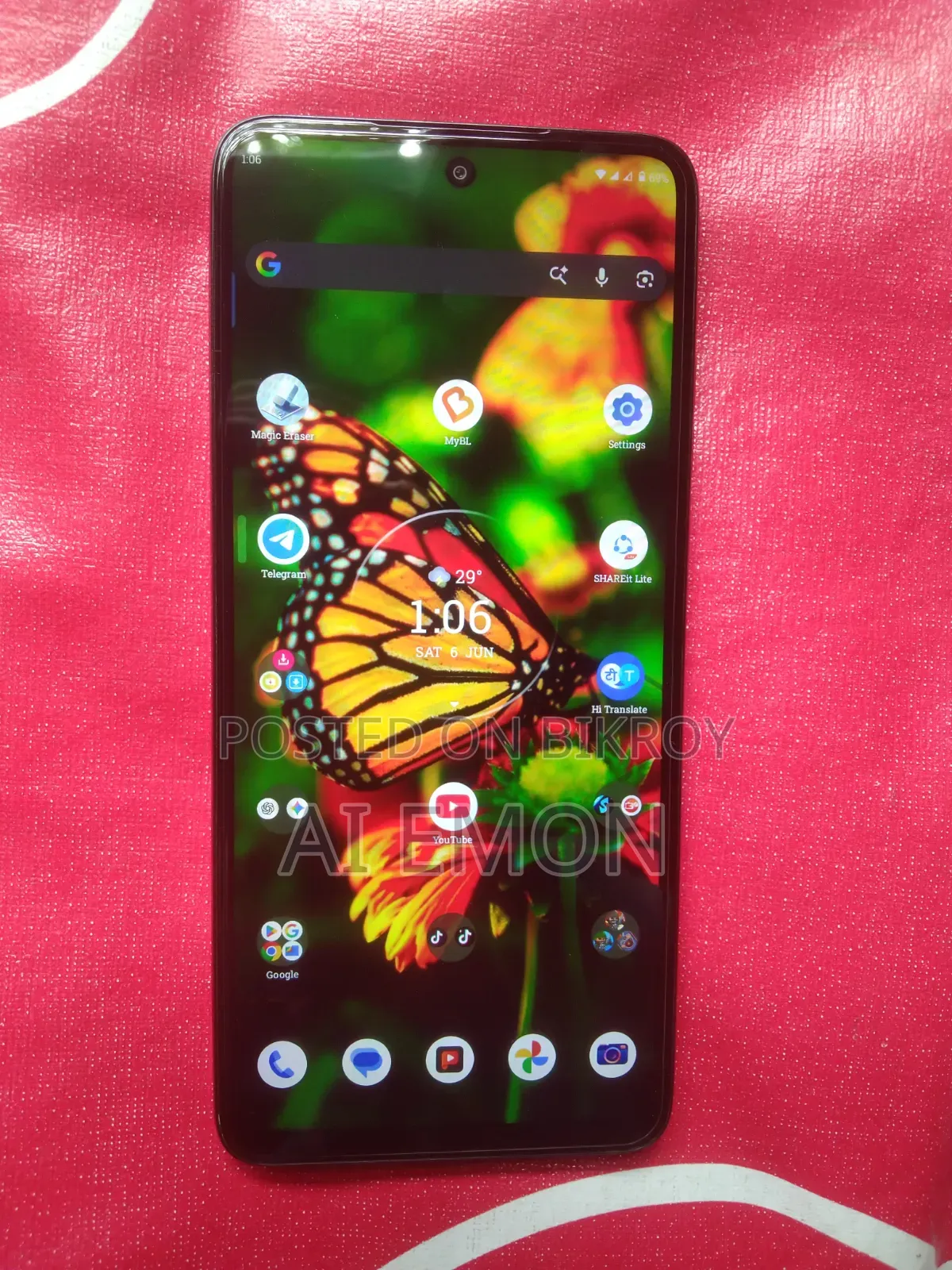 Motorola Moto G05 64 GB Red