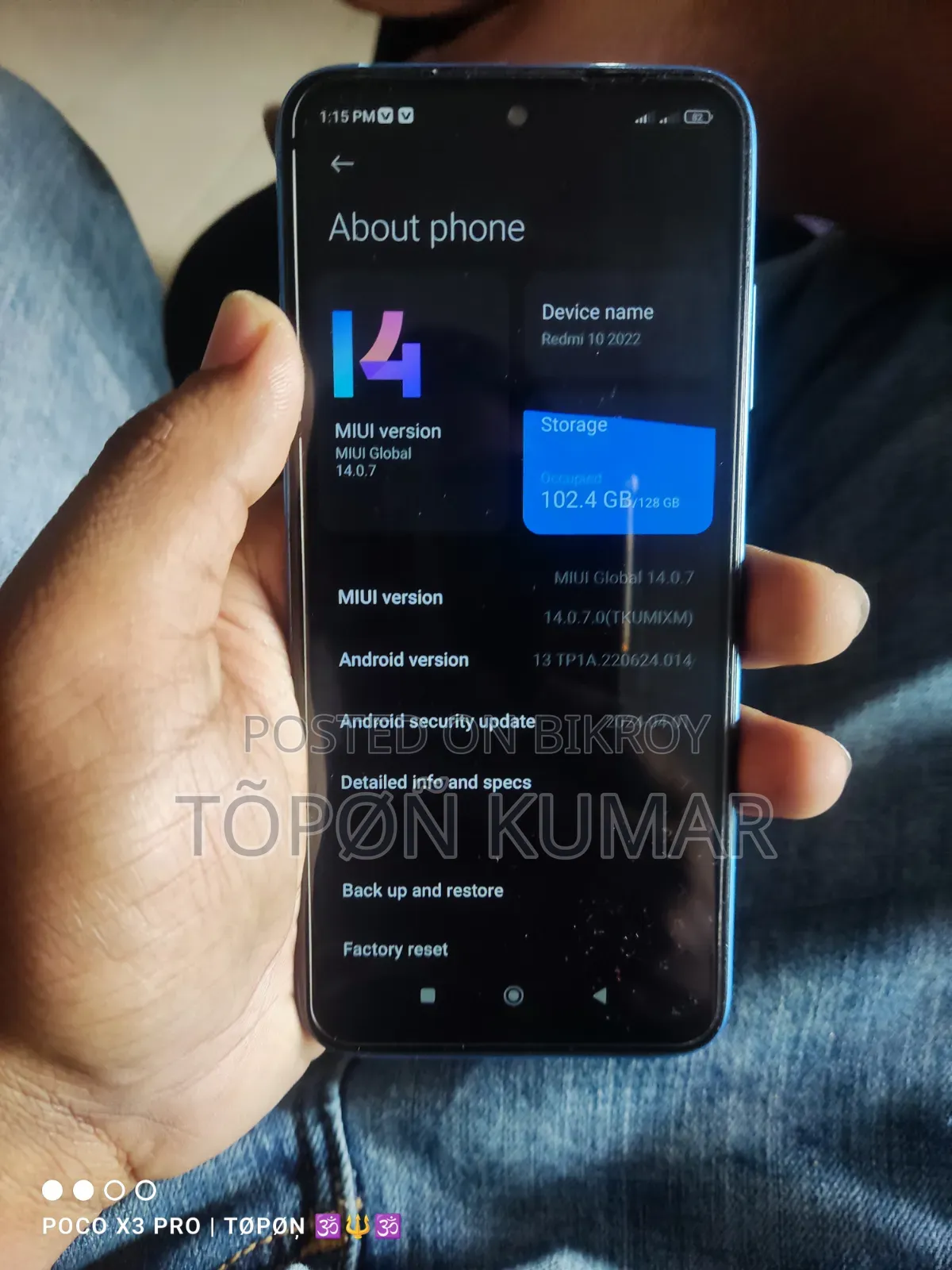 Xiaomi Redmi Note 10S 128 GB White