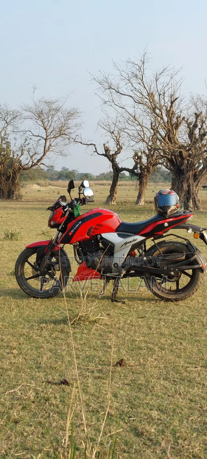 TVS Apache RTR 160 4V 2020 Red