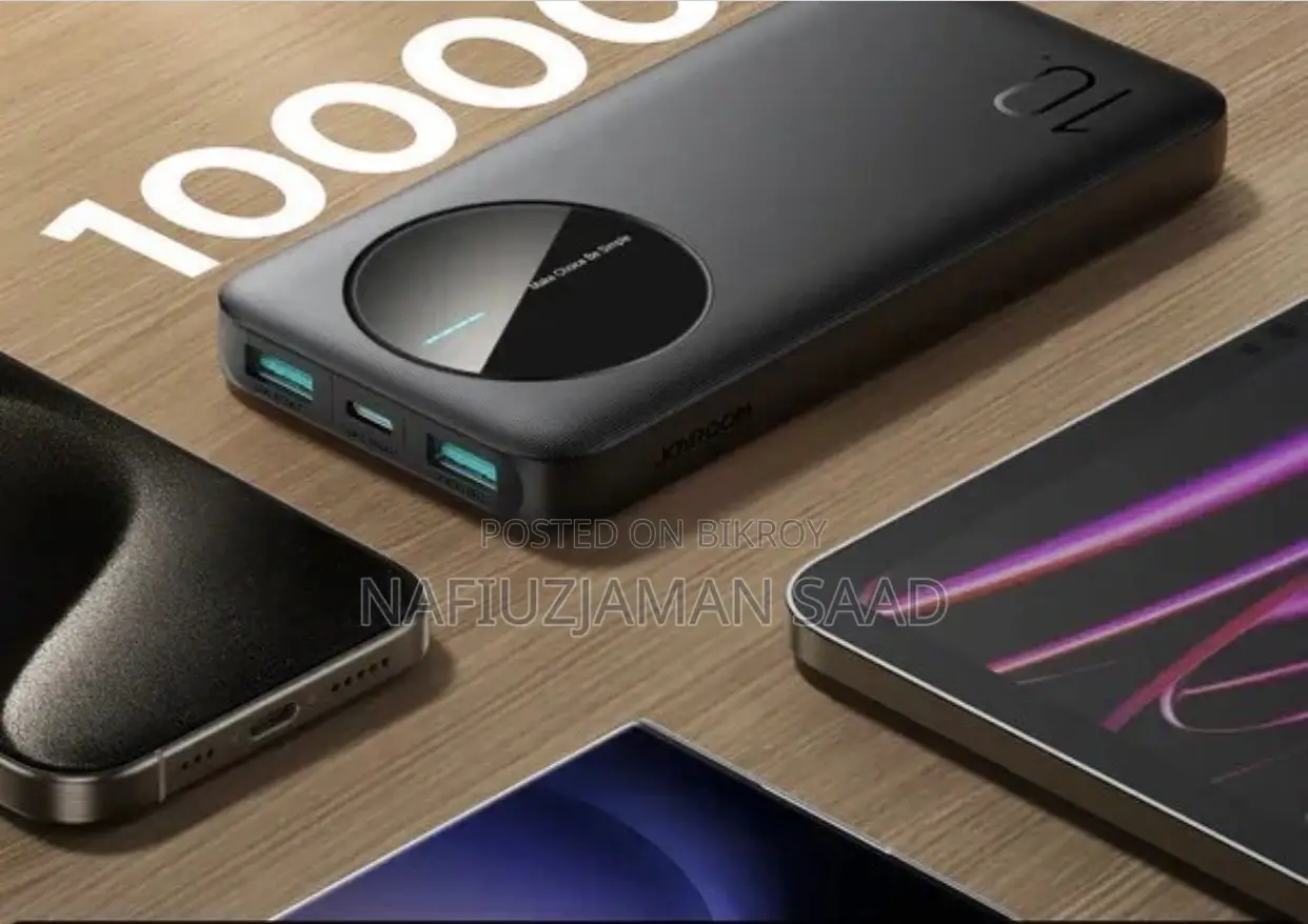Joyroom Jr-Pbf12 10000mah 12w 2.4a Led Power Bank